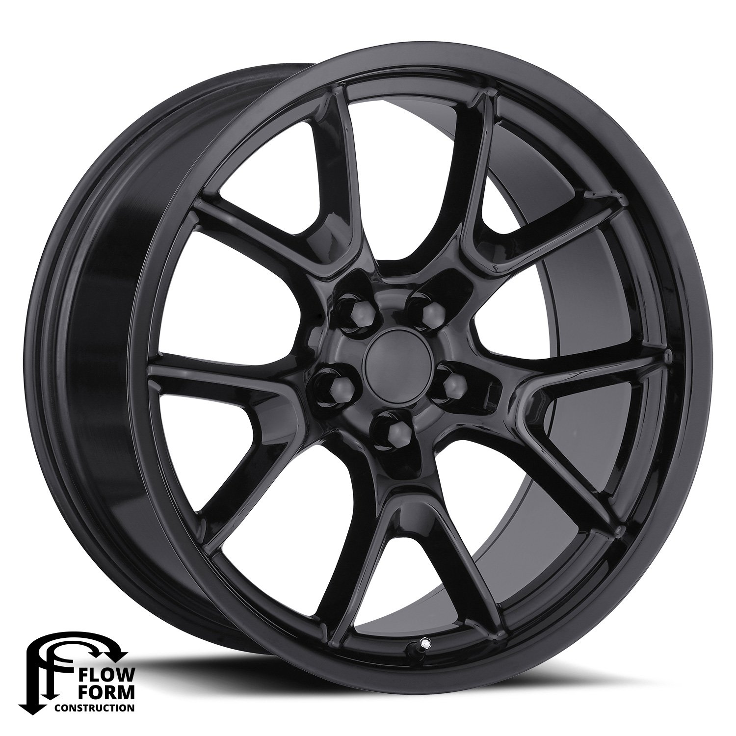 Factory Reproductions 66011021502F FR66F 20x11 5x115 -2.5 Dodge Anniversary Flow Form Replica Wheel in Gloss Black Questions & Answers