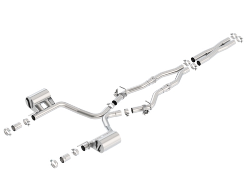 BORLA 140714 Cat-Back Exhaust System ATAK with Active Valves 16-23 Challenger R/T Questions & Answers