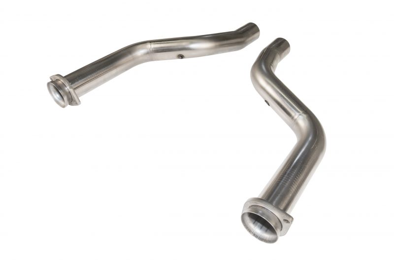 Could these mid pipes be fit with bbk 1-7/8 long tube headers