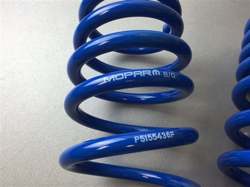 DISCONTINUED MOPAR P5155436 Lowering Springs for 09-15 Challenger, 12-15 Charger & 300C Questions & Answers