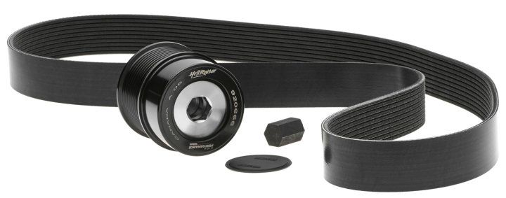 Hi my name is jimmy moore. I would like to upgrade a complete pulley kit and tension 2016 dodge challenger hellcat