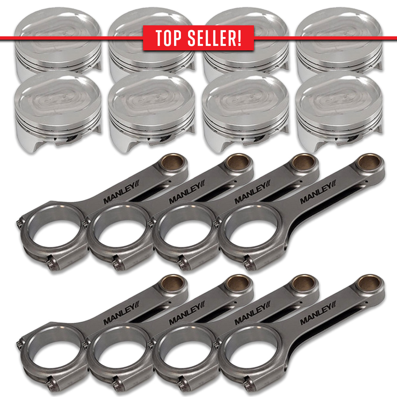 HHP Racing Drop-In Low Compression Piston & Connecting Rod Set for Supercharged and Turbocharged 6.4L HEMI, Scat Pack, SRT8 Engines Questions & Answers