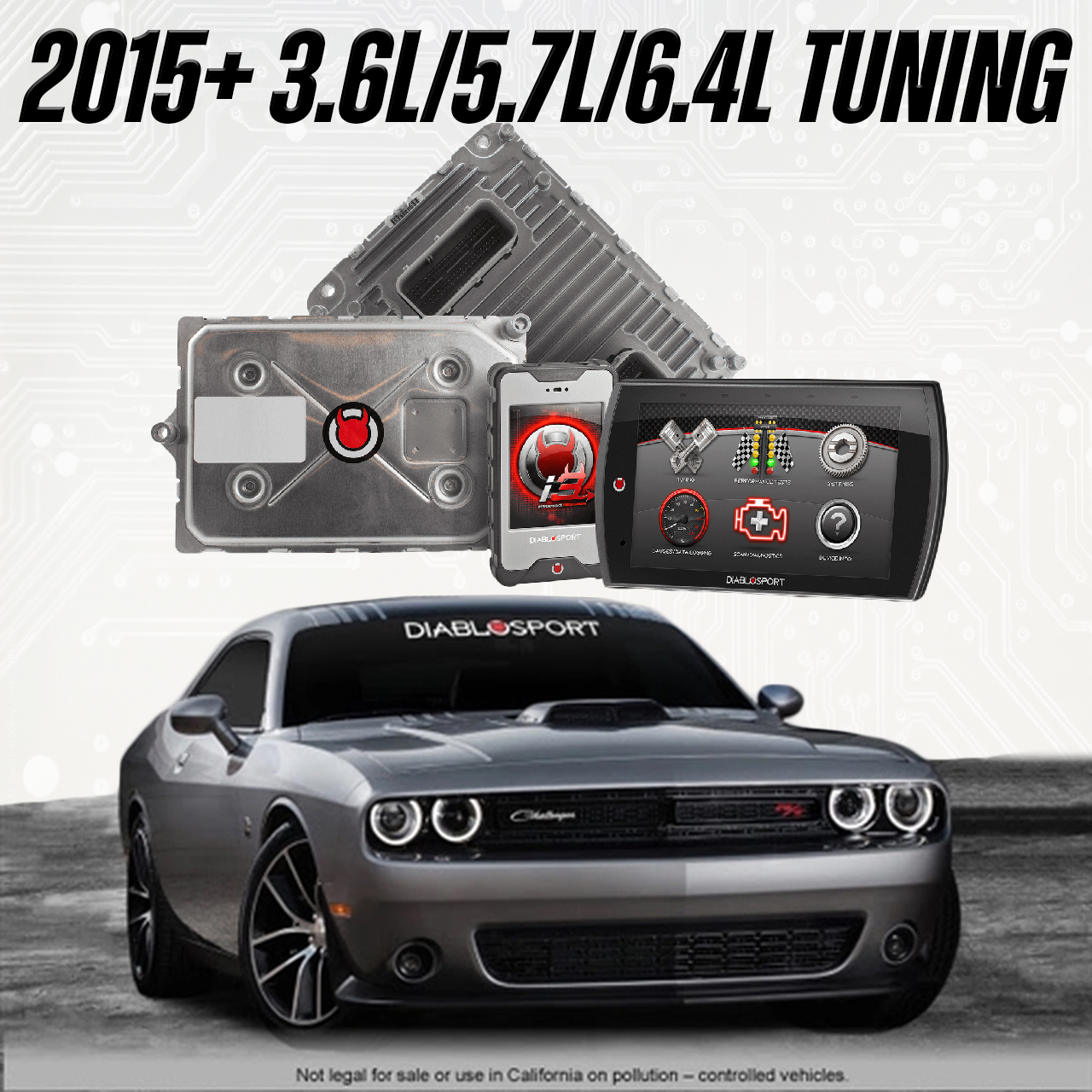 DiabloSport PCM & Tuner Package for 15-23* Dodge, Chrysler, Jeep & RAM 3.6/5.7/6.4L Questions & Answers