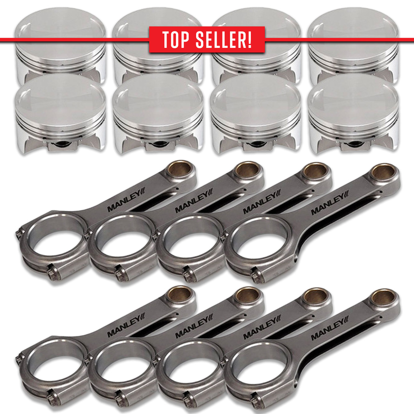 HHP Racing Drop-In Low Compression Piston & Connecting Rod Set for 6.2L HEMI Hellcat, Trackhawk & TRX Questions & Answers