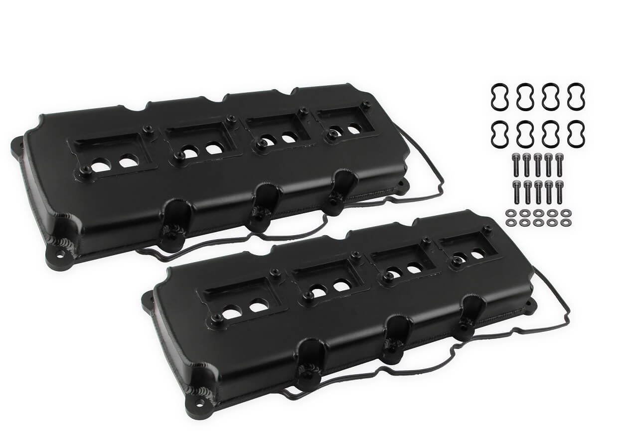 DISCONTINUED Mr. Gasket Fabricated Valve Covers in Black for Gen III HEMI 5.7/6.1/6.4L - 68501BG Questions & Answers
