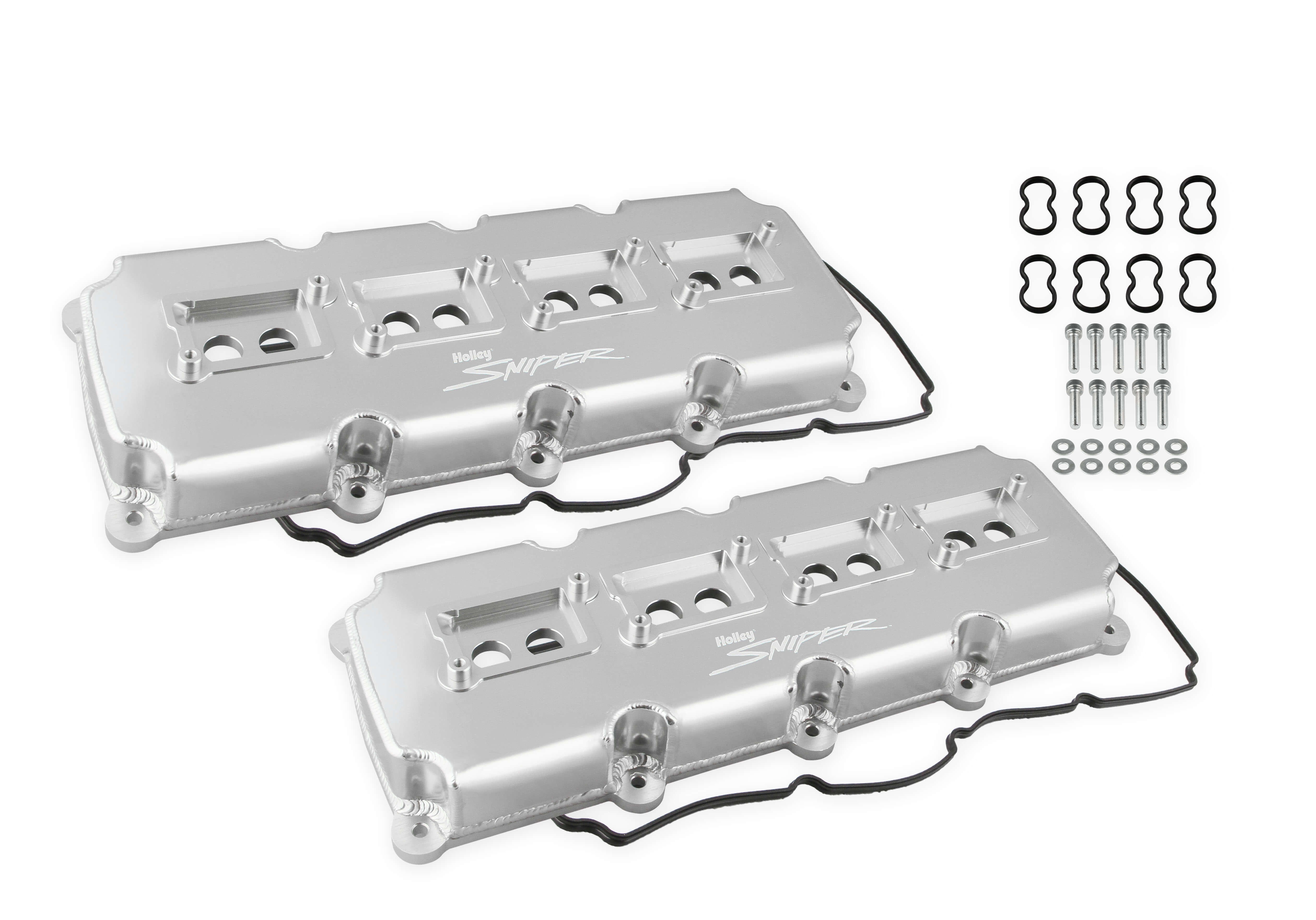 DISCONTINUED Holley Sniper Fabricated Valve Covers in Silver for 5.7/6.1/6.4L Gen 3 Hemi - 890015 Questions & Answers