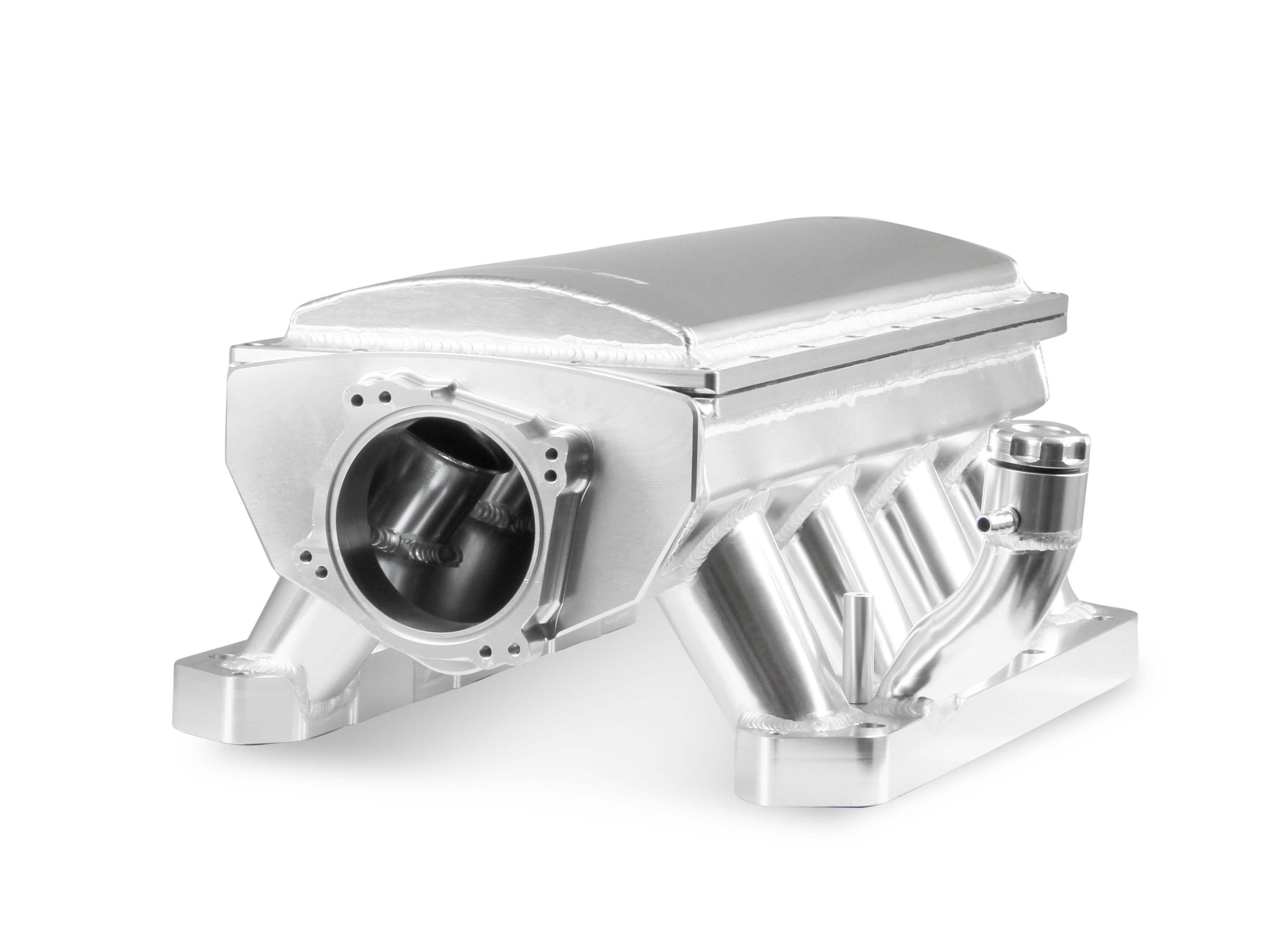 DISCONTINUED Holley Sniper EFI Race Series Fabricated Intake Manifold in Silver with MOPAR 4 Bolt 90mm Opening for Gen 3 Hemi - 837261 Questions & Answers