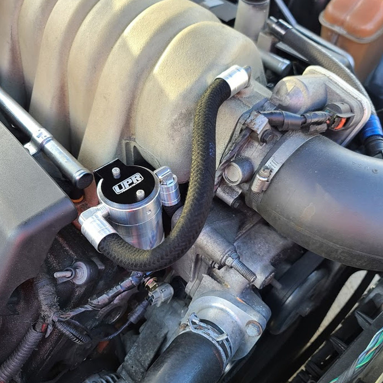 UPR 5049-198 Oil Catch Can for 05-10 Challenger, Charger, Magnum, 300C & Grand Cherokee SRT8 6.1L HEMI Questions & Answers
