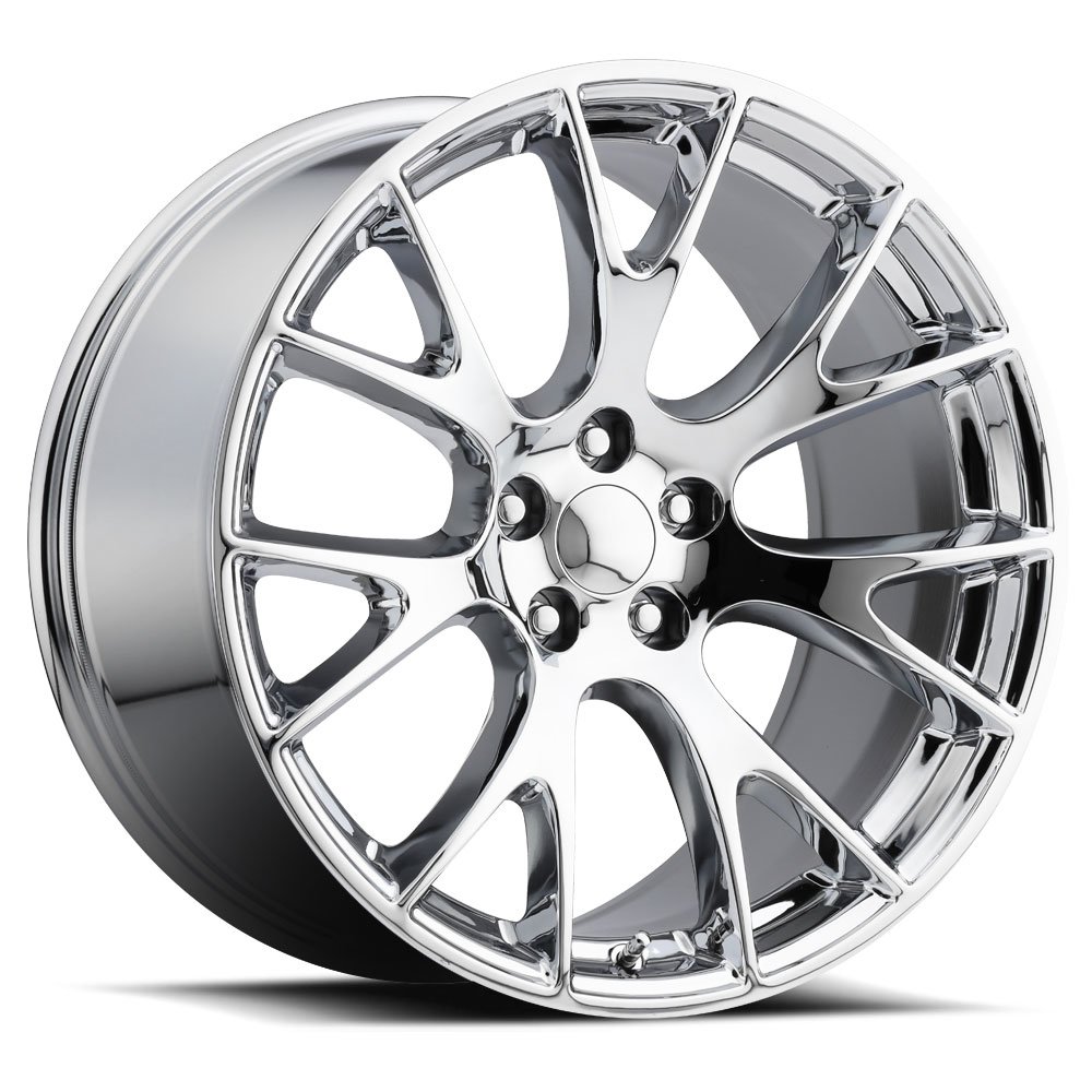 Factory Reproductions 70090305001 FR70 20x9 5x5 +30 Jeep Hellcat Replica Wheel in Chrome Questions & Answers