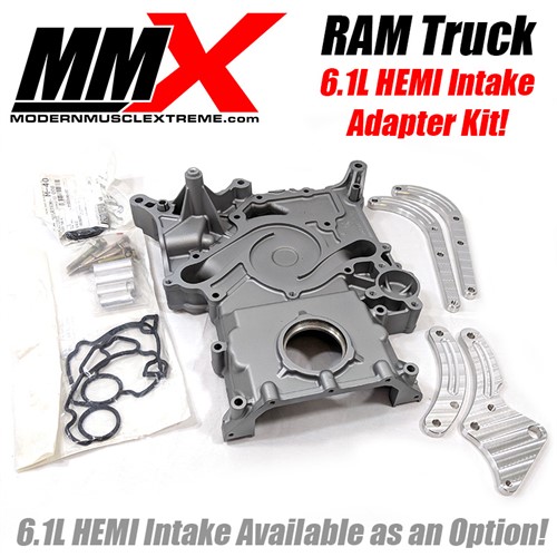 MMX 6.1L HEMI Intake Adapter Kit for 03-08 Dodge Ram 5.7L - MMX-RAM-61INTK-ADPT Questions & Answers