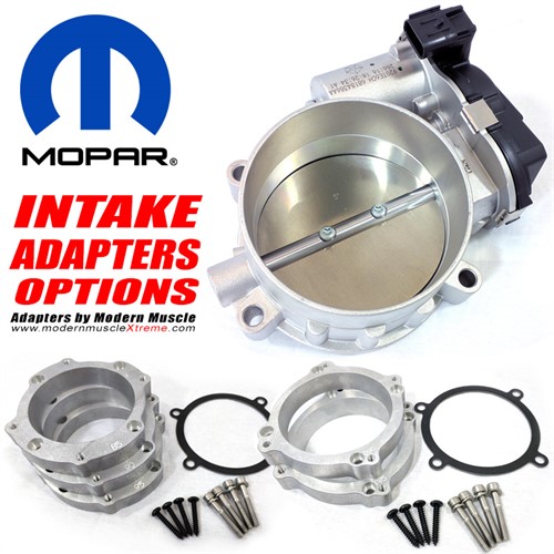 MMX MMP-HLCT-ADAPTER 95mm Hellcat Style Throttle Body Adapter for 5.7/6.1/6.4L HEMI Questions & Answers