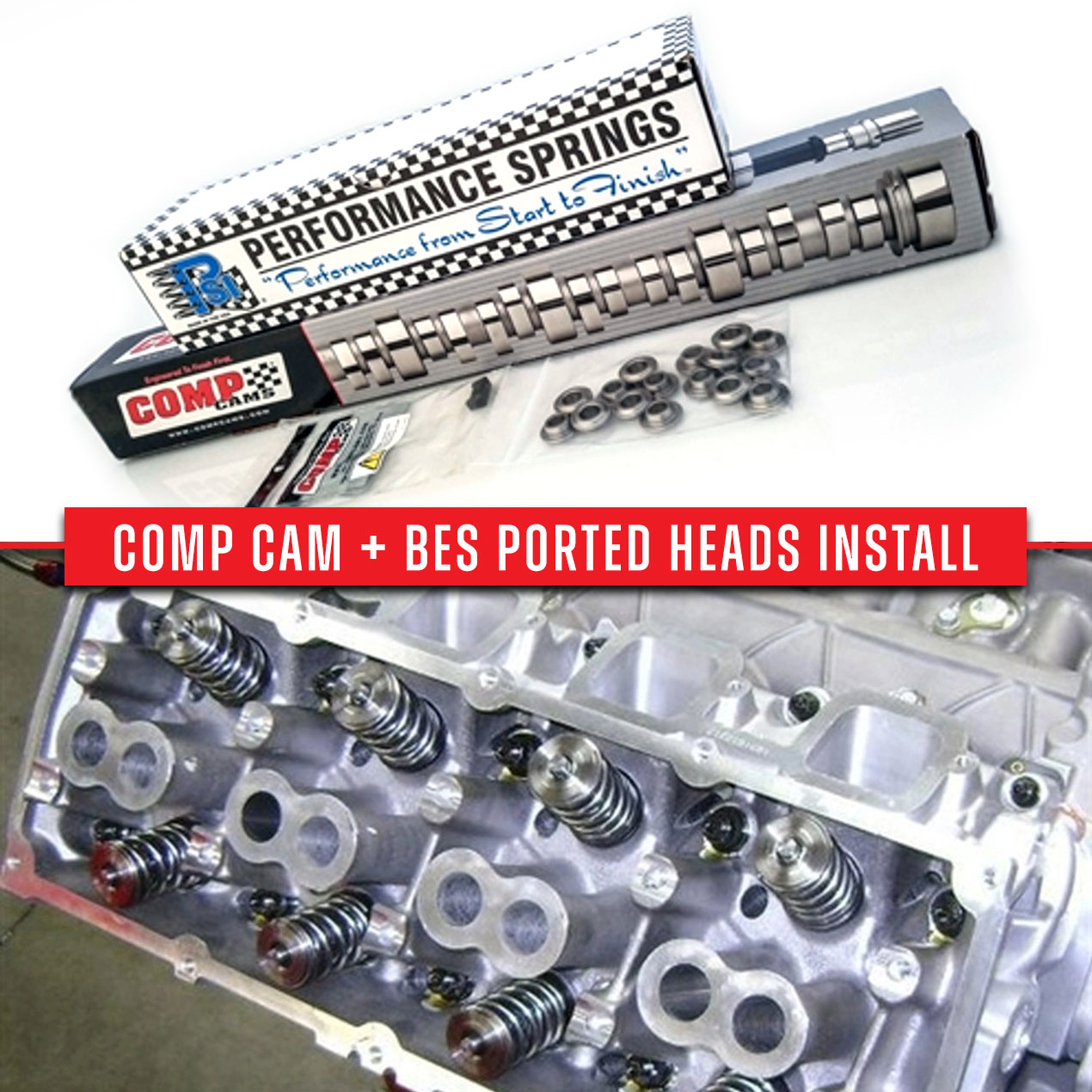 HHP Racing COMP Cams XFI Roller Camshaft & BES Ported Cylinder Head In-House Installation Package for 09-23 5.7L VVT & 11-23 6.4L 392 HEMI Questions & Answers