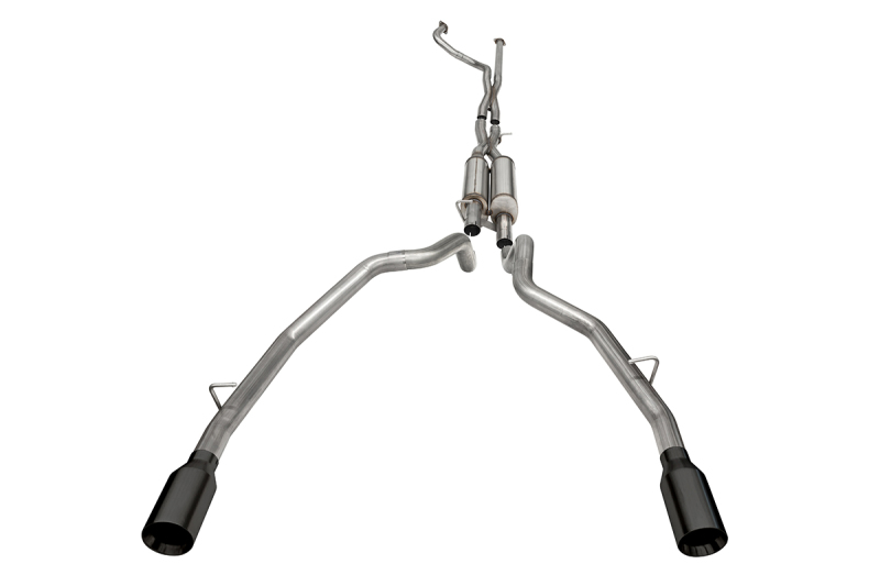 CORSA Performance 3" Xtreme Cat-Back Exhaust Black Tips for 21-24 RAM TRX - 21189BPC Questions & Answers