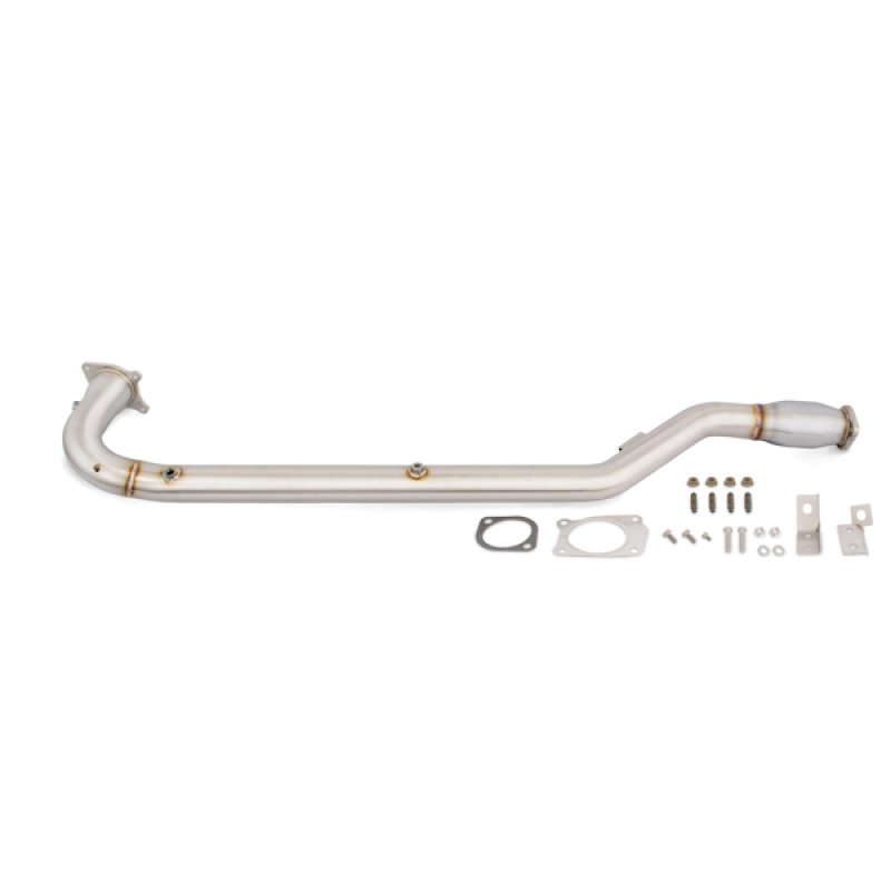 DISCONTINUED Mishimoto 15+ Subaru WRX Downpipe/J-Pipe w/ Catalytic Converter (6sp Only) - MMDP-WRX-15CAT Questions & Answers