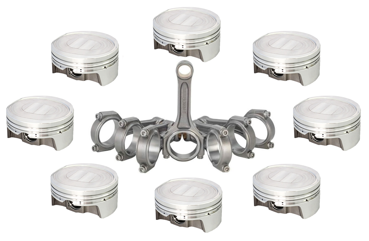 CP Carrillo Bullet Connecting Rod & 9.5:1 Compression 4.100" Bore Piston Combo Set for 11-24 6.4L 392 HEMI Questions & Answers