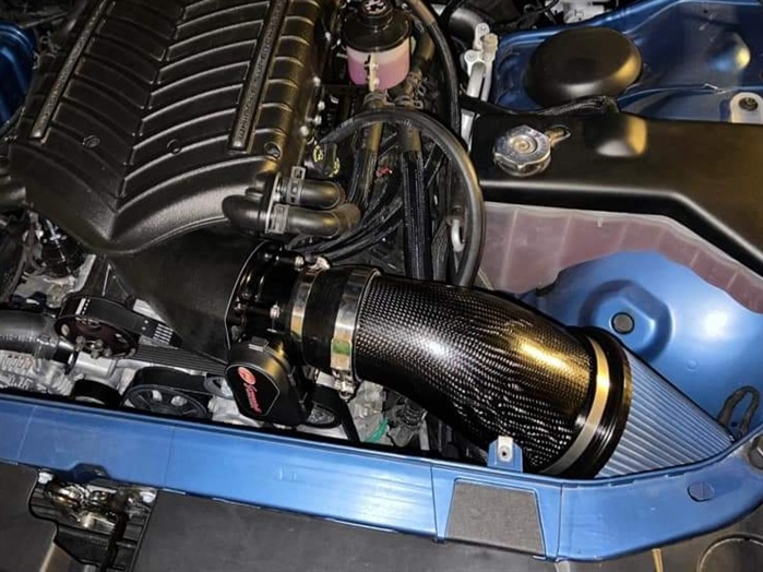 Can I run this Intake on my whipple Scatpack